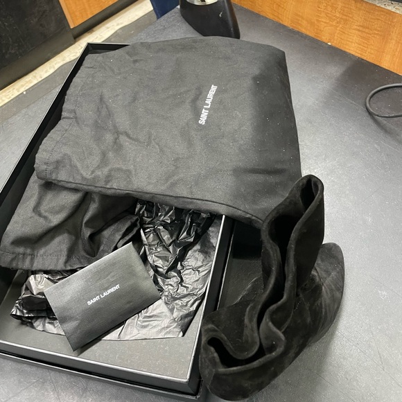 YSL SUEDE BOOTS -European Size 40 US Size 9 - Picture 3 of 13